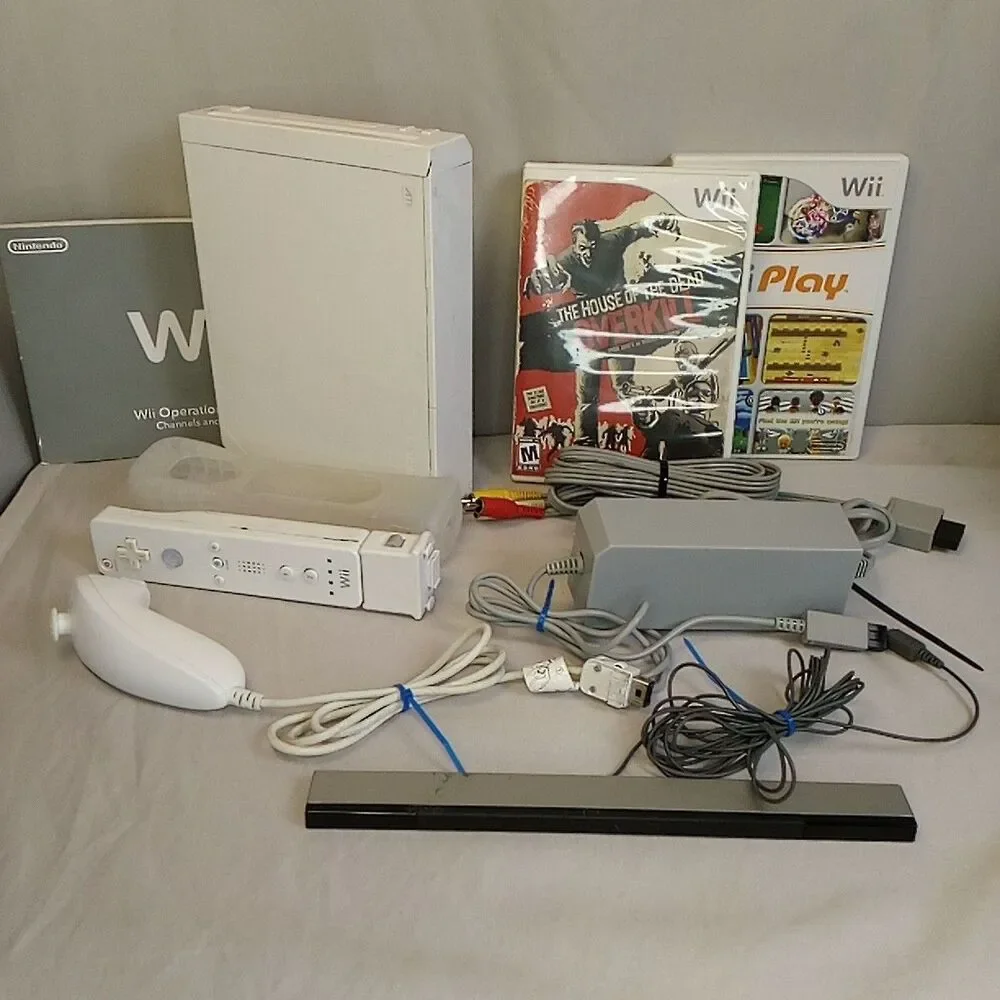 Nintendo Wii Console The House Of The Dead Overkill Wii Play Owner's Manual